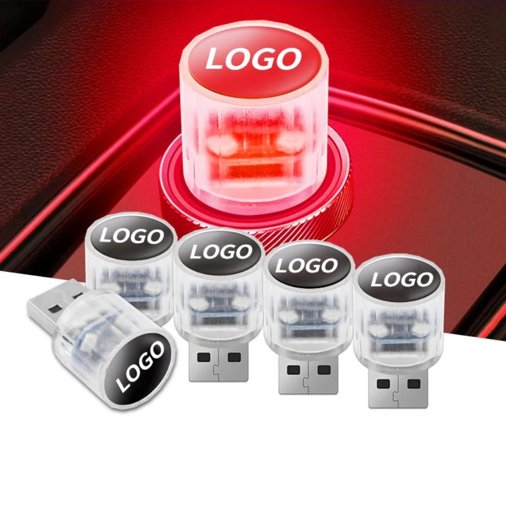 Διακοσμητικό μίνι φως LED με θύρα USB για το εσωτερικό του αυτοκινήτου
